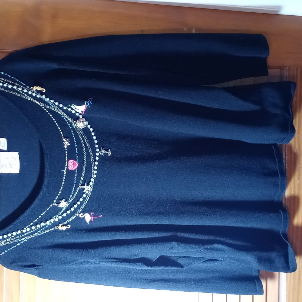 Pink poodle XL Top
